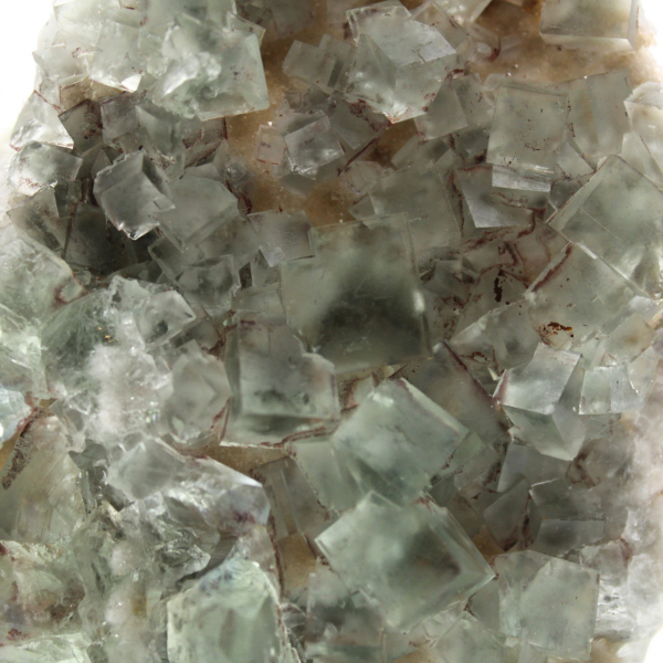 Green Fluorite Morocco: Collection Specimen on Gangue