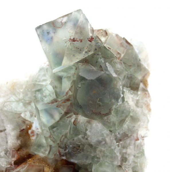 Fluorite geological specimen: Moroccan stone with crystals