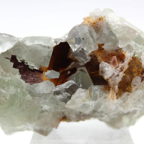 Raw Fluorite Stone: Very small model, Morocco