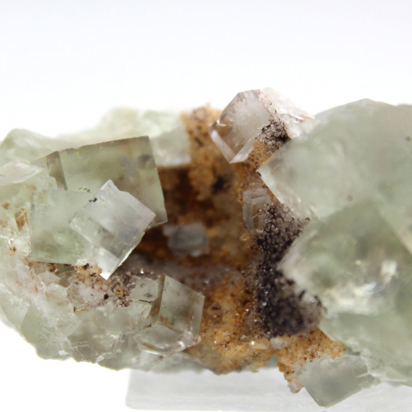 Raw Fluorite Stone: Very small model, Morocco