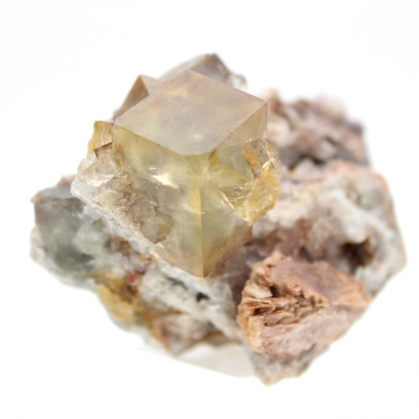 Raw Moroccan Fluorite Stone: Natural Green Crystals