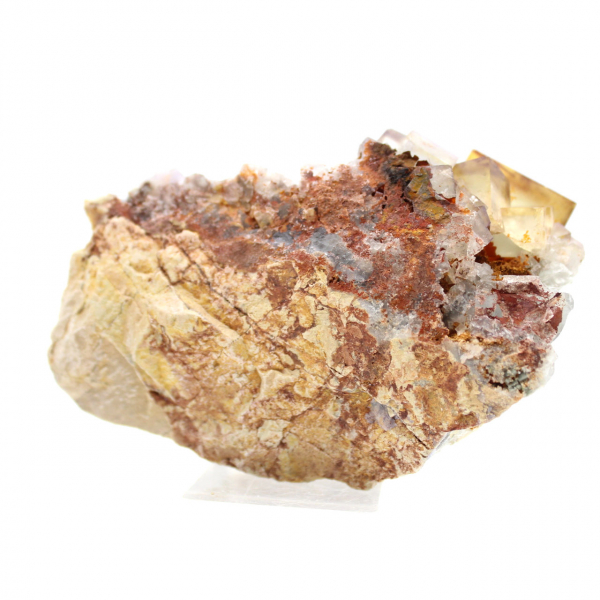 Raw Moroccan Fluorite Stone: Natural Green Crystals