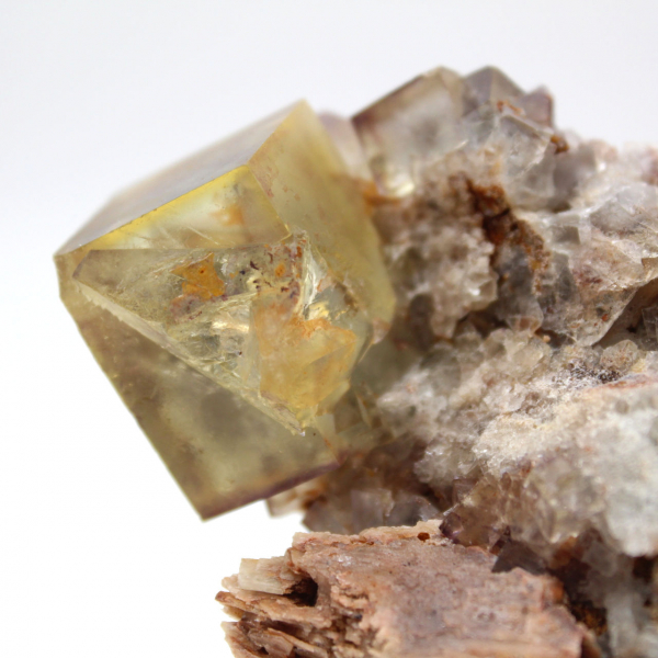 Raw Moroccan Fluorite Stone: Natural Green Crystals
