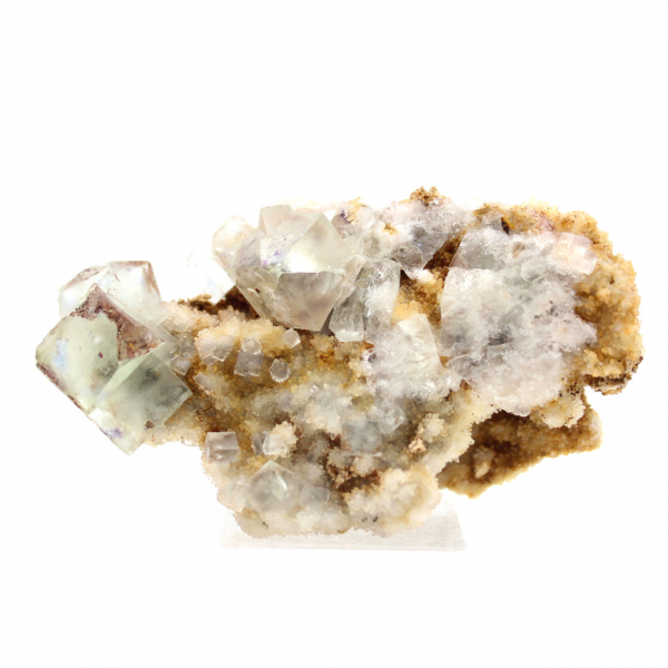 Raw Fluorite Mineral: Small sample from Morocco