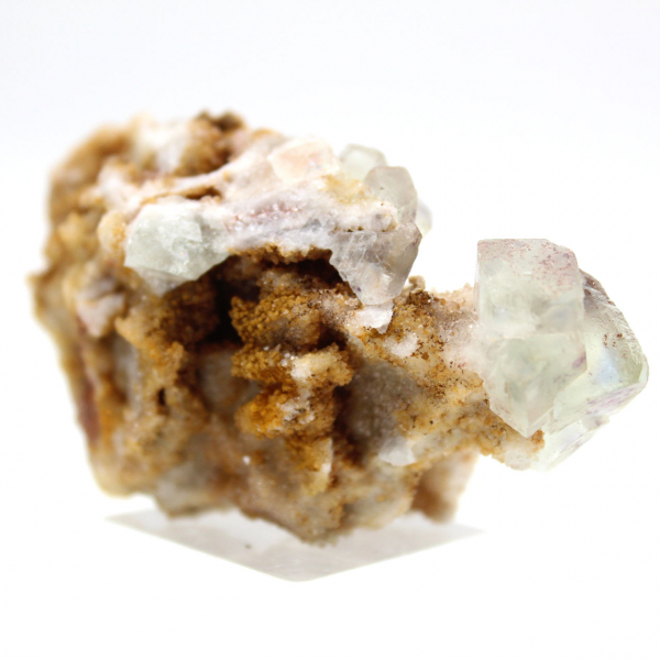 Raw Fluorite Mineral: Small sample from Morocco