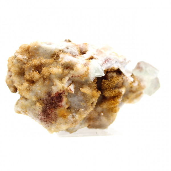 Raw Fluorite Mineral: Small sample from Morocco