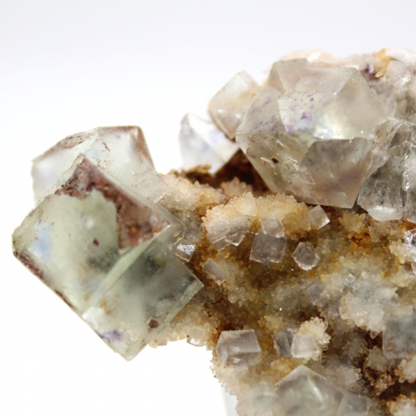 Raw Fluorite Mineral: Small sample from Morocco