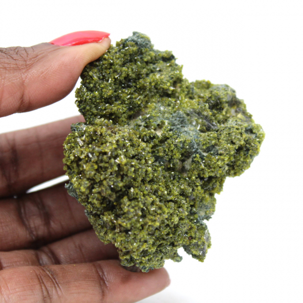 Moroccan epidote on clear matrix