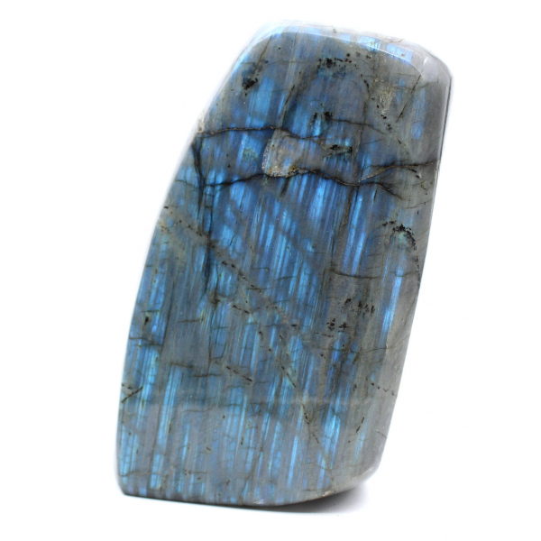 Polished Labradorite Specimen, Decorative Mineral Rock