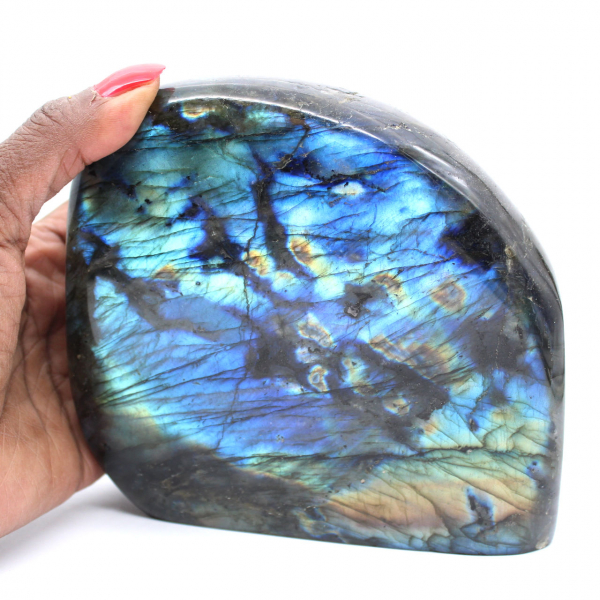 Authentic Polished Labradorite, Mineral Ornament
