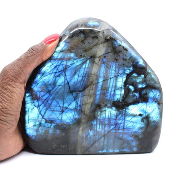 Polished Labradorite Rock for Collectors, Origin Madagascar