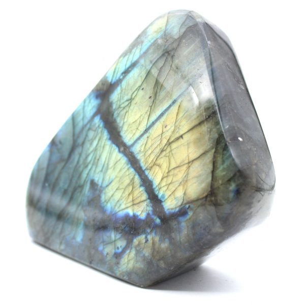 Polished Labradorite Mineral Ornament from Madagascar