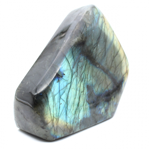 Polished Labradorite Mineral Ornament from Madagascar
