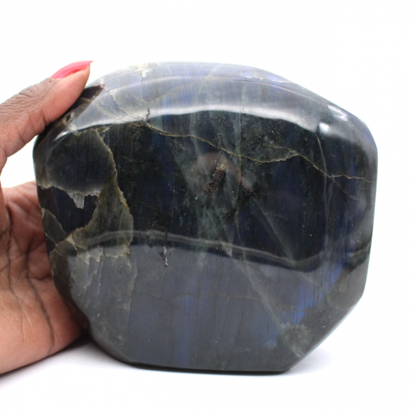 Polished Labradorite Authentic Madagascar, Decorative Piece