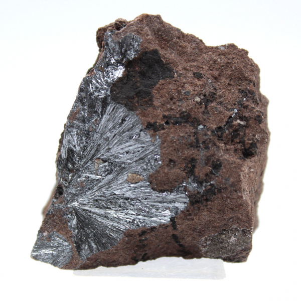 Pyrolusite, Miniature Crystals on Matrix