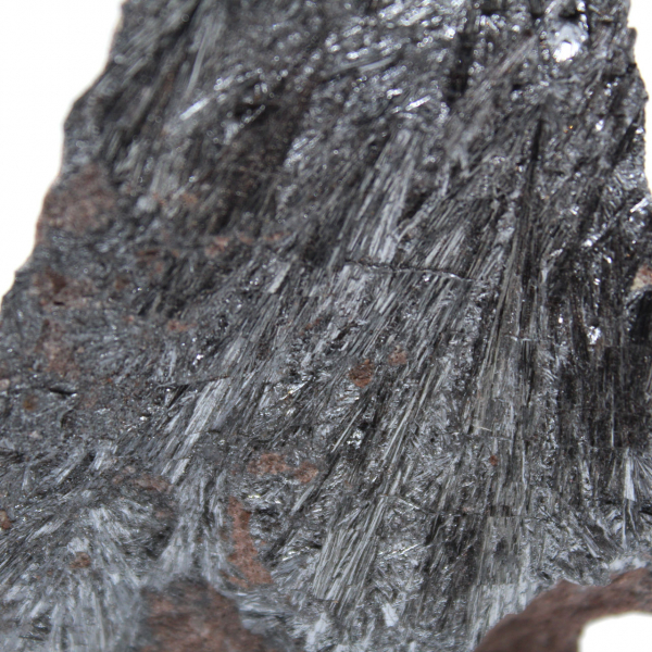 Small Pyrolusite Ornament, Crystallization