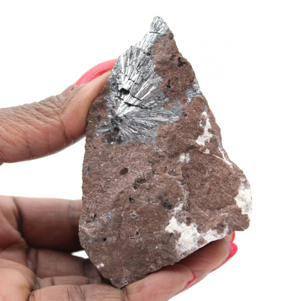 Pyrolusite, a collector's rock with beautiful crystallizations