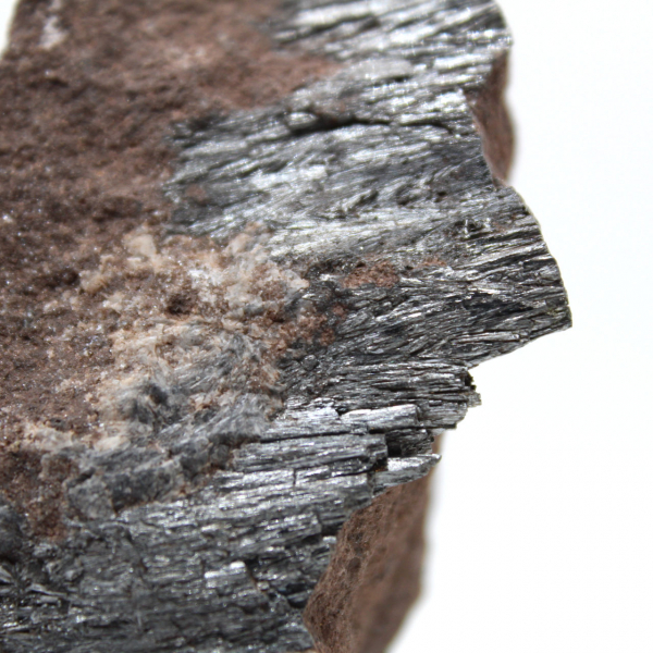 Pyrolusite crystallization from Morocco, rough specimen