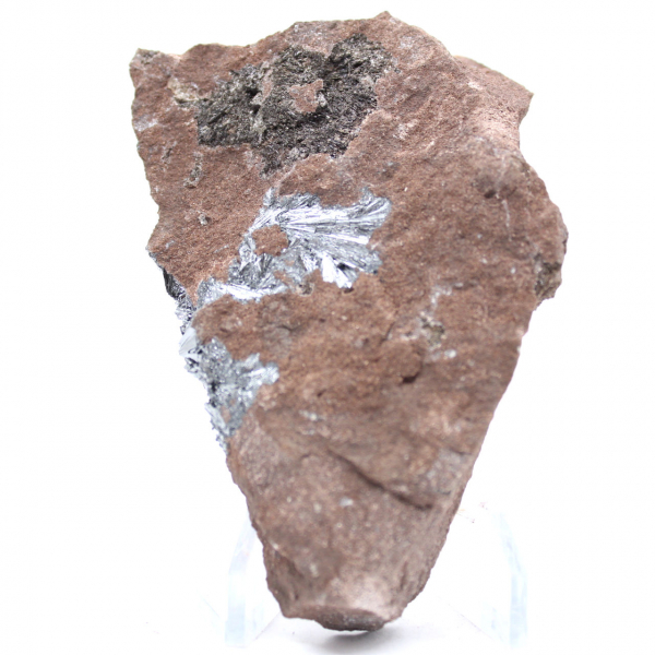 Authentic Pyrolusite Crystals on Matrix