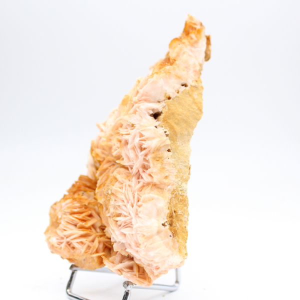 Orange barite from Morocco, crystallized specimen