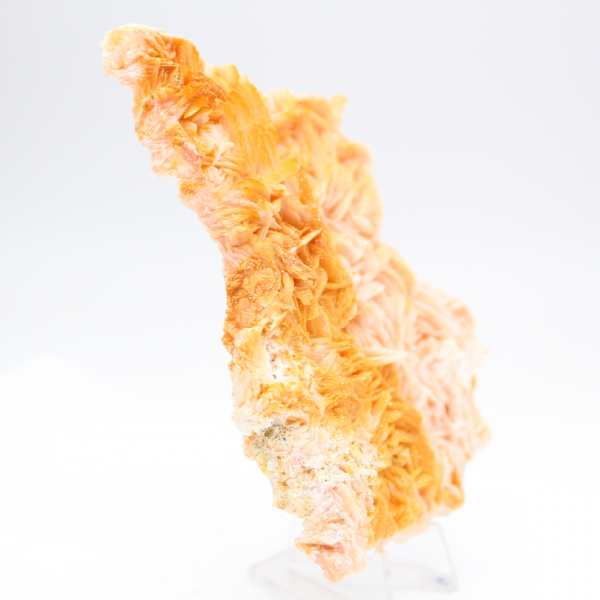 Moroccan orange barite with light crystals