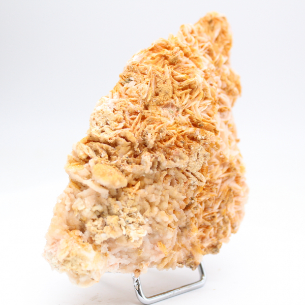 Orange barite from Morocco, authentic crystallization