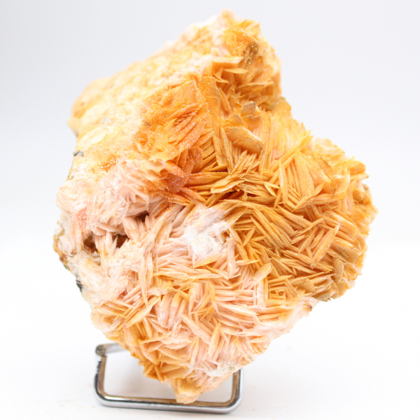 Moroccan orange barite with natural crystals