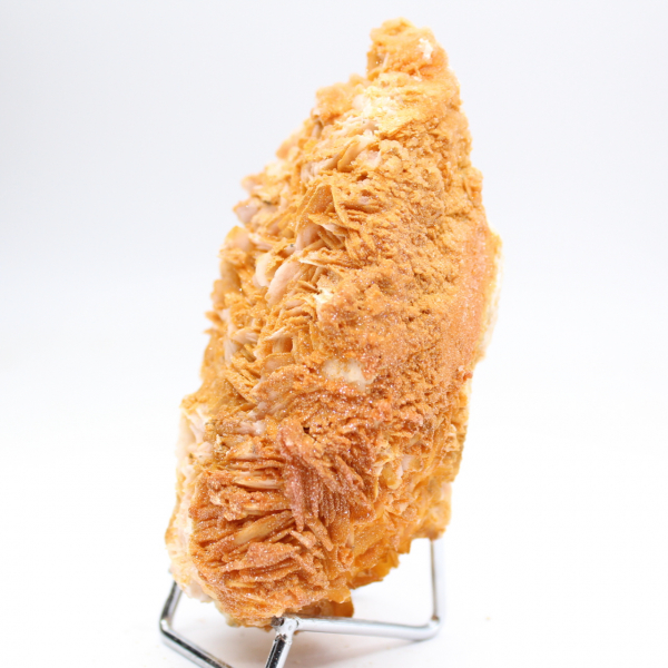 Natural Moroccan orange barite crystals