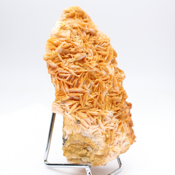 Natural Moroccan orange barite crystals