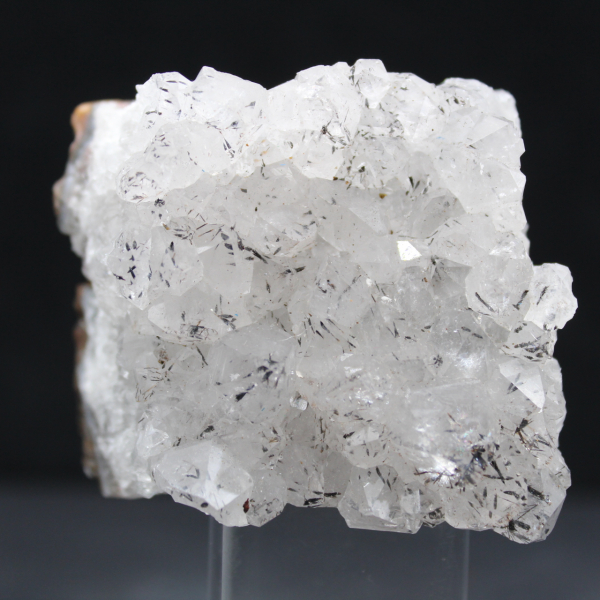 Raw quartz rock with goethite inclusions, Morocco