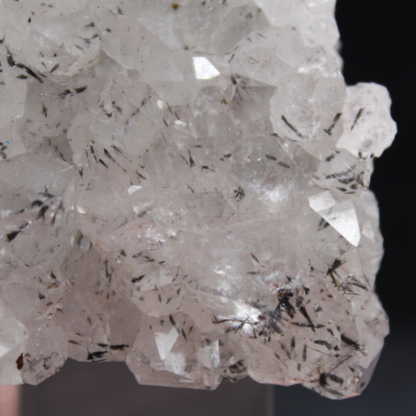 Raw quartz rock with goethite inclusions, Morocco