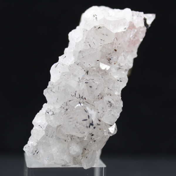 Moroccan Goethite Quartz Crystals, Small 120g Druse