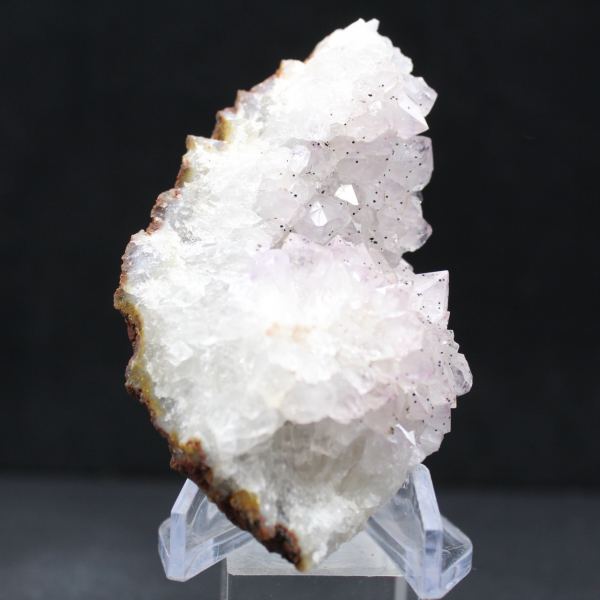 Quartz druses with Goethite inclusions, raw stone 130g