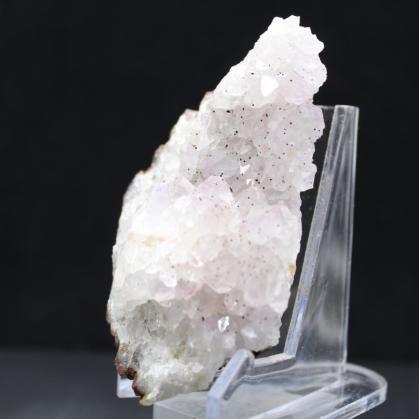 Quartz druses with Goethite inclusions, raw stone 130g