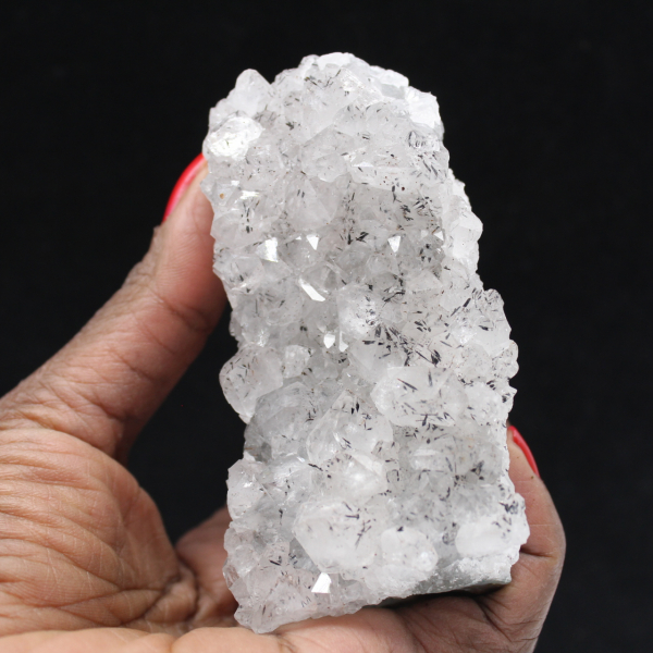 Raw Quartz Specimen with Goethite Inclusions: Aesthetics and Science