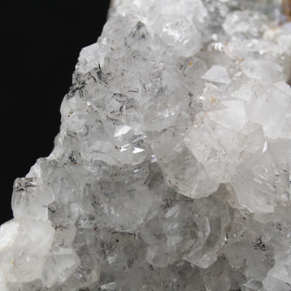 Quartz crystals with goethite inclusions, Morocco, Mineral Collection