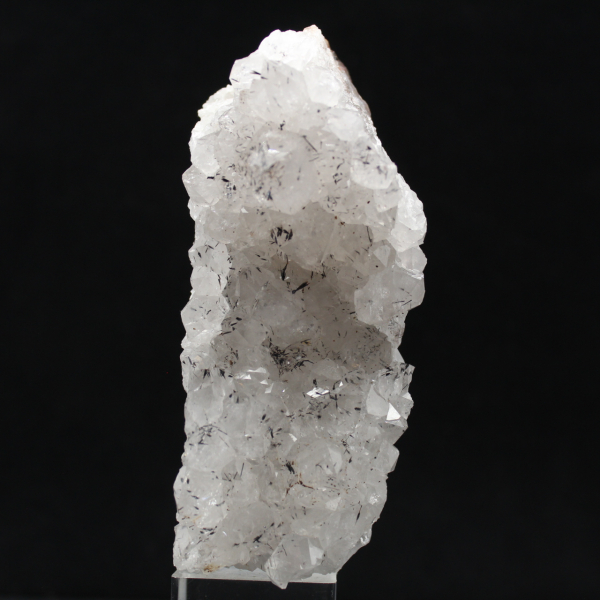 Authentic raw Moroccan quartz, goethite crystals