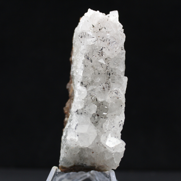 Quartz Goethite Specimen, Raw Druses from Morocco 180g