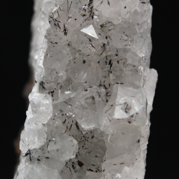 Quartz Goethite Specimen, Raw Druses from Morocco 180g