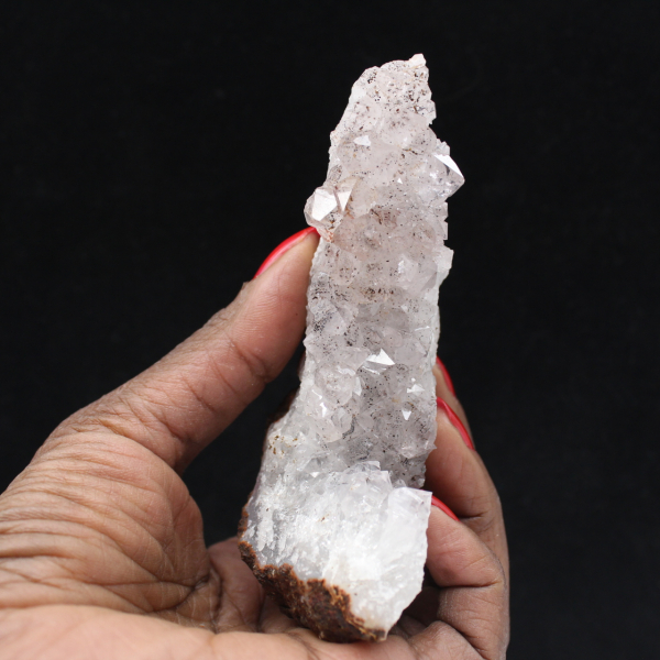 Goethite Quartz, Druze Crystals for Moroccan Decoration