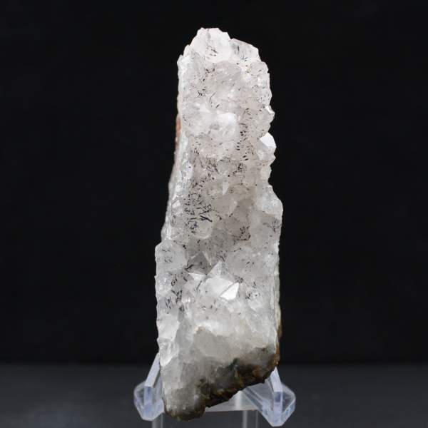 Raw quartz with goethite inclusions, collector's rock