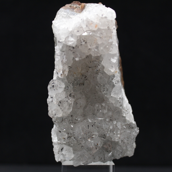 Small Quartz Crystal with Goethite Inclusion, Morocco