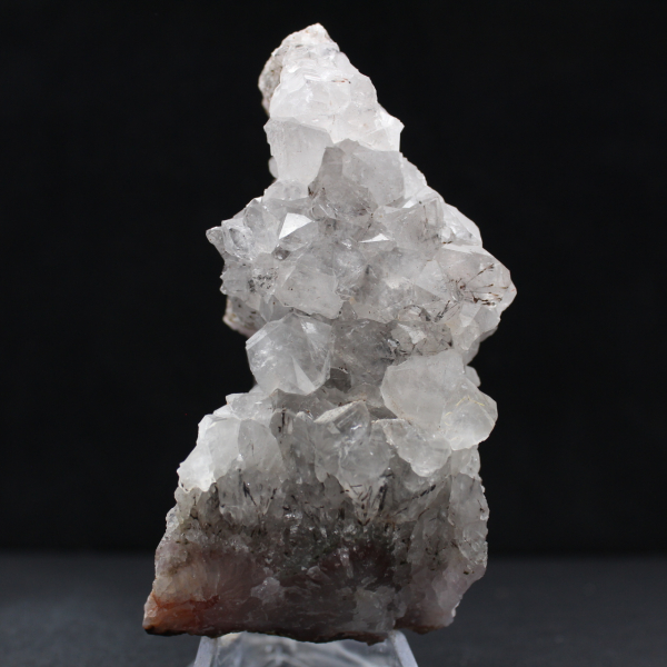 Quartz Geode with Goethite Inclusions, Moroccan Mineral Rock