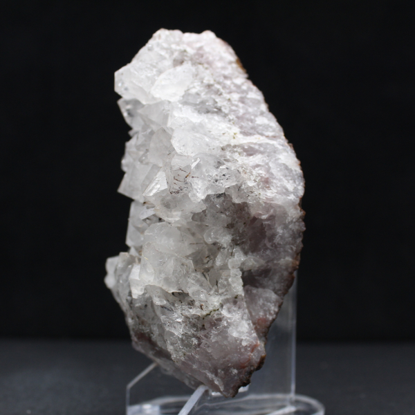 Quartz Geode with Goethite Inclusions, Moroccan Mineral Rock