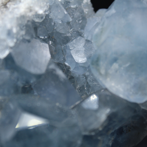 Blue Celestine Geode from Madagascar