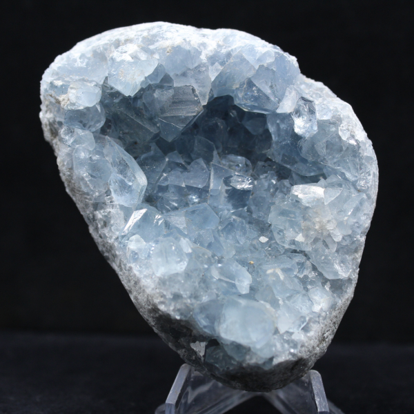 Celestine geode from Madagascar - Heavy specimen