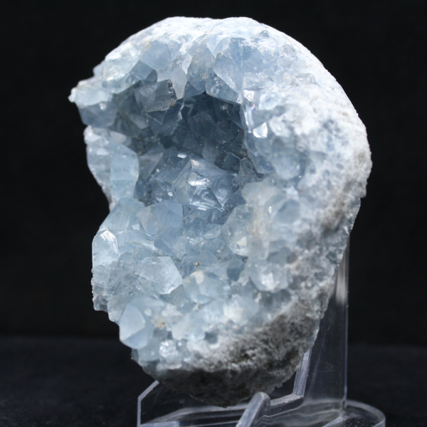 Celestine geode from Madagascar - Heavy specimen