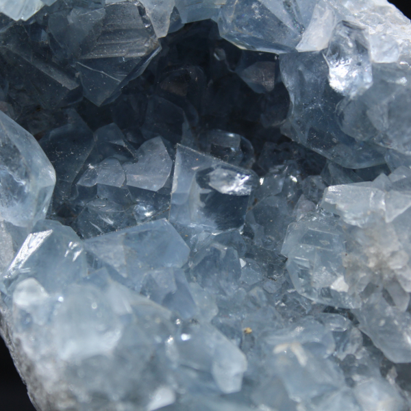 Celestine geode from Madagascar - Heavy specimen