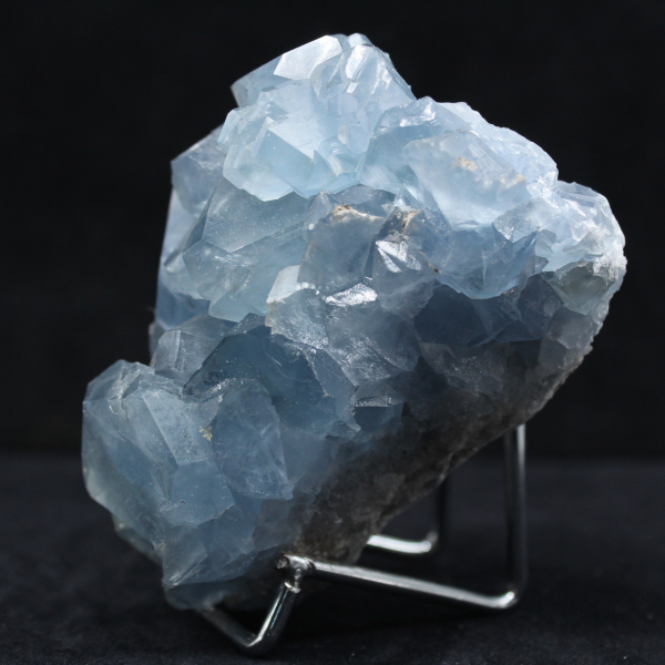 Malagasy Celestine: Blue Crystal Druse