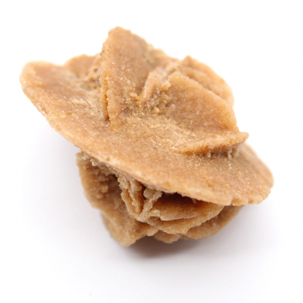 Moroccan desert rose: authentic crystalline structure